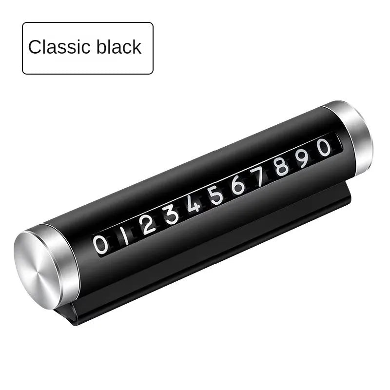 Metal Parking Number Plate