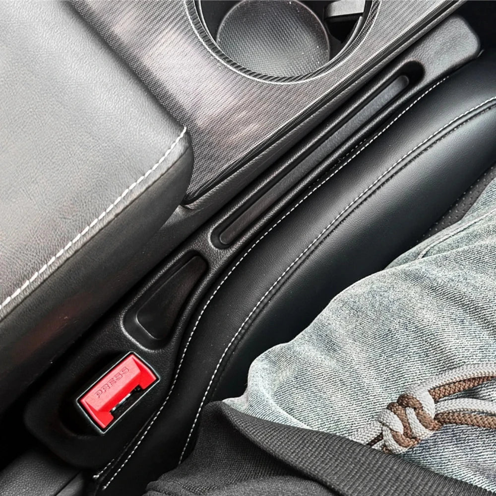 Seat Gap Filler – 2 pcs car console organizer & storage bag