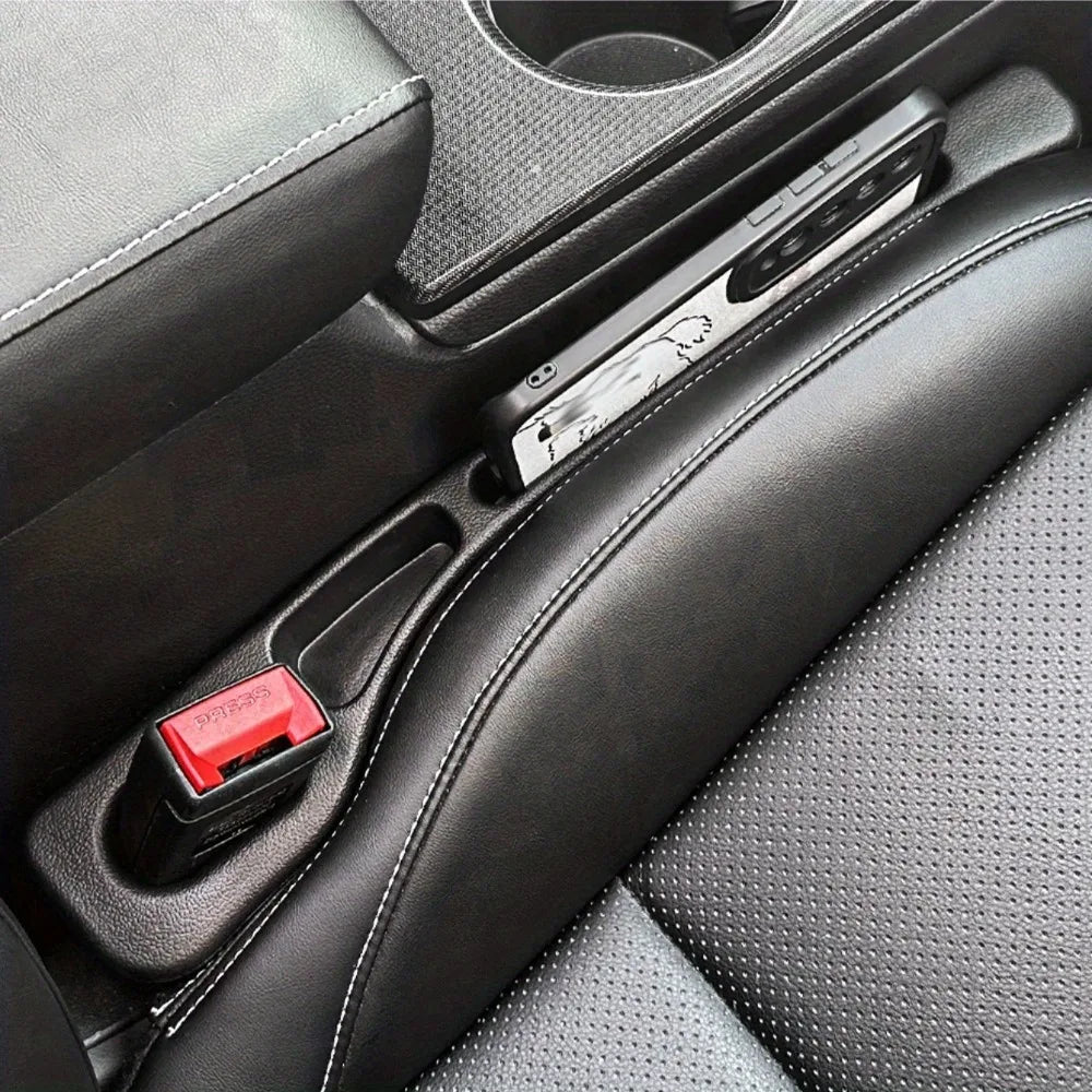 Seat Gap Filler – 2 pcs car console organizer & storage bag