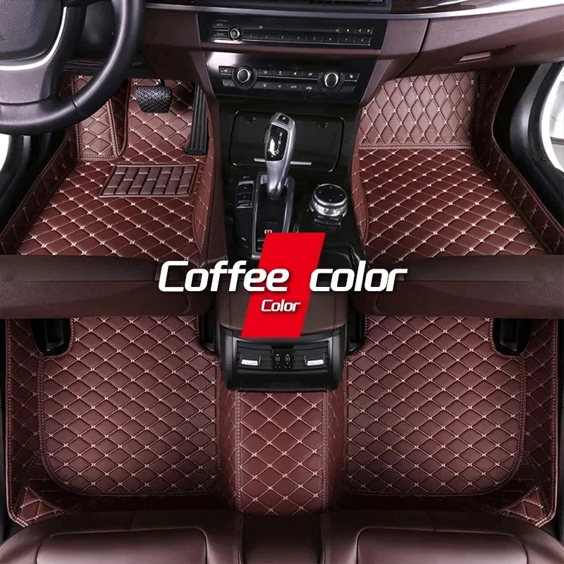 LuxuryRide Honda CR-V Custom Leather Floor Mats – Waterproof All-Weather