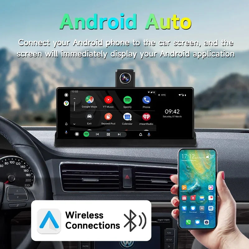 4K dash cam, 10.26", CarPlay/Android Auto.