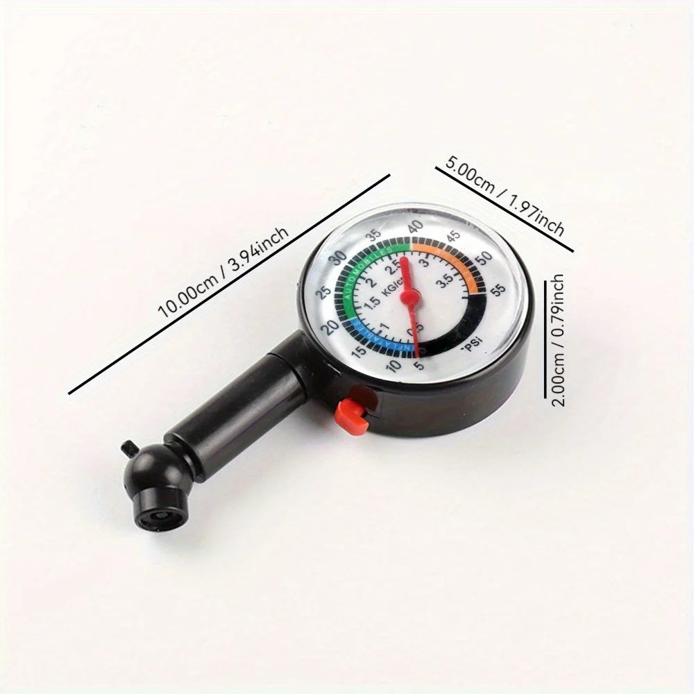 High-precision car tire pressure gauge.