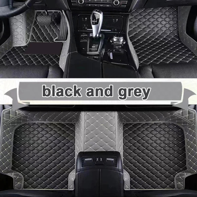 LuxuryRide Honda CR-V Custom Leather Floor Mats – Waterproof All-Weather
