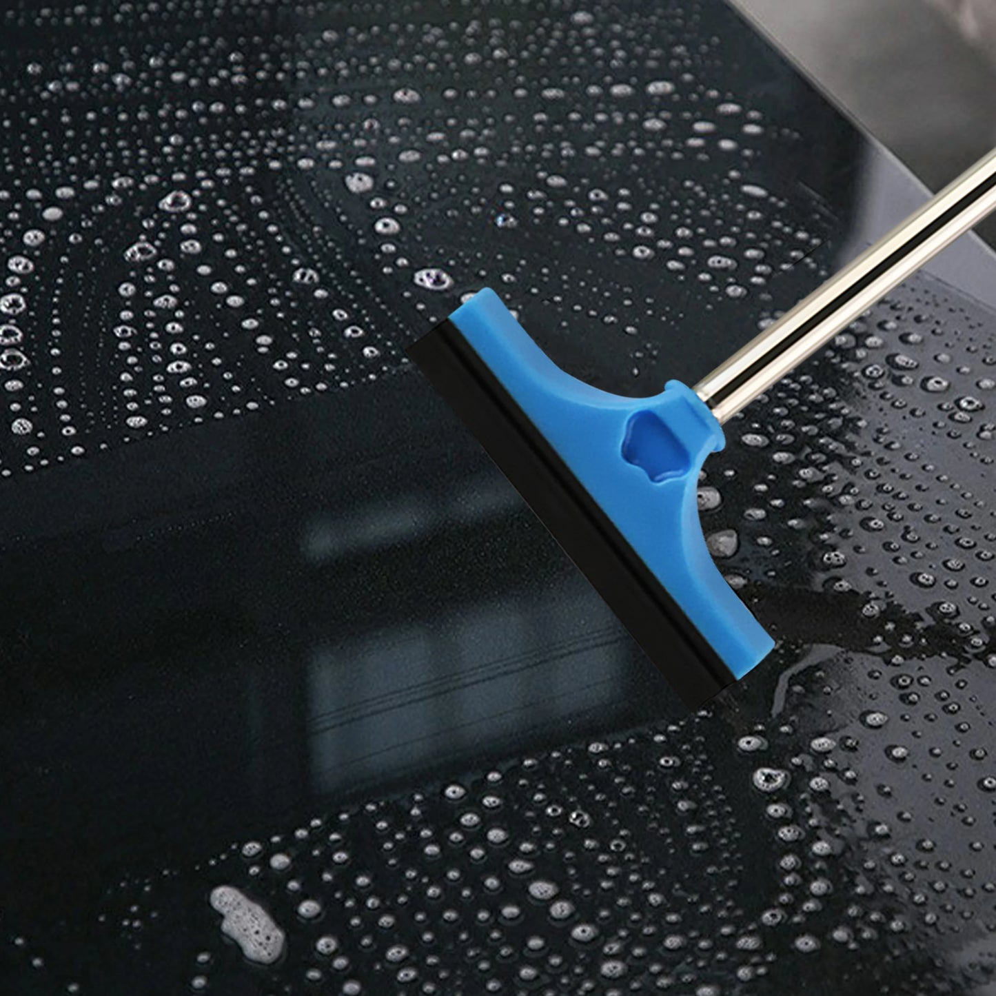 Telescopic Mirror Wiper – car rearview glass cleaning brush tool