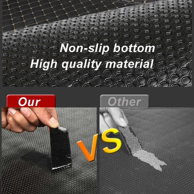 LuxuryRide Honda CR-V Custom Leather Floor Mats – Waterproof All-Weather