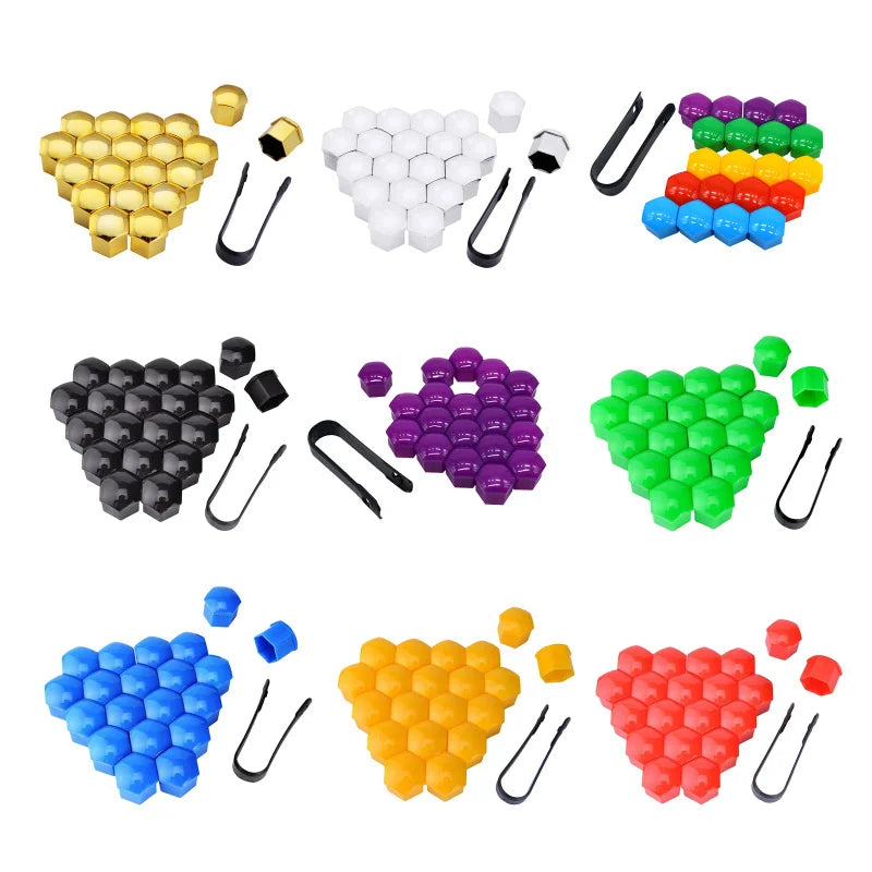 Wheel Nut Caps Set (17/19/21mm)