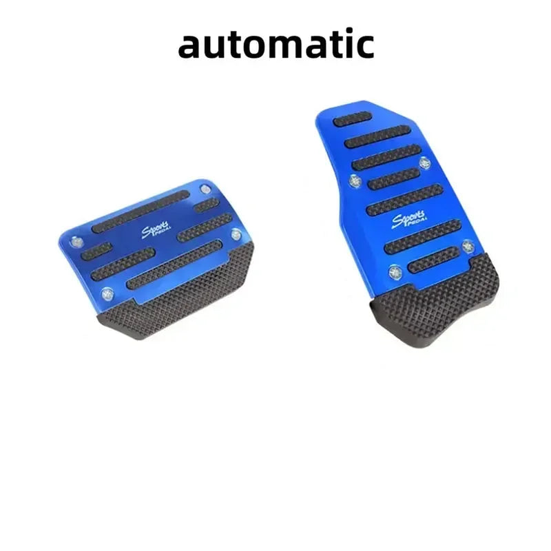 Aluminum Manual Pedal Covers Set