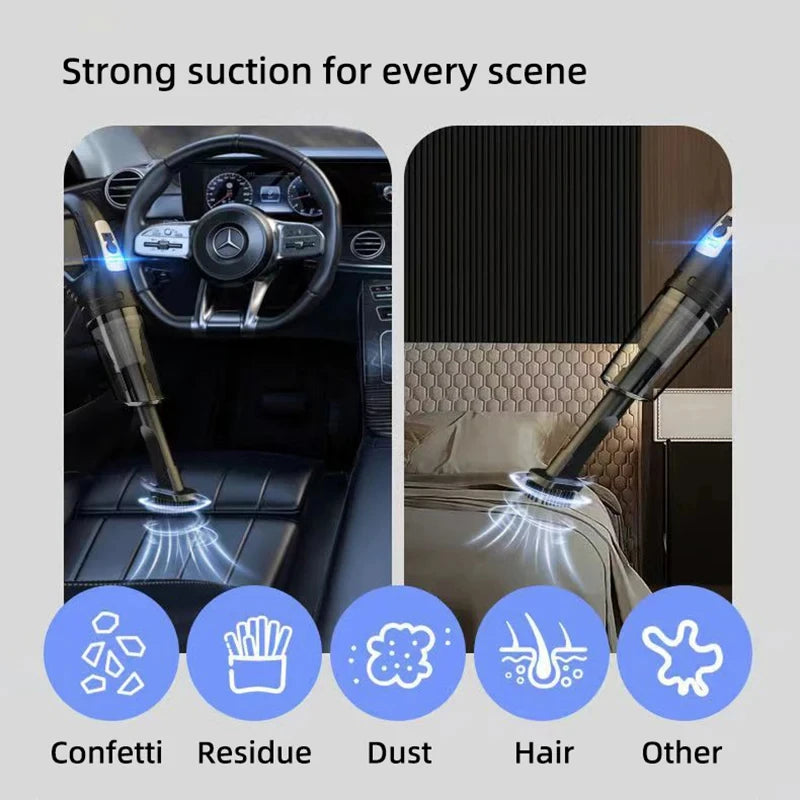 Wireless Handheld Car Vacuum