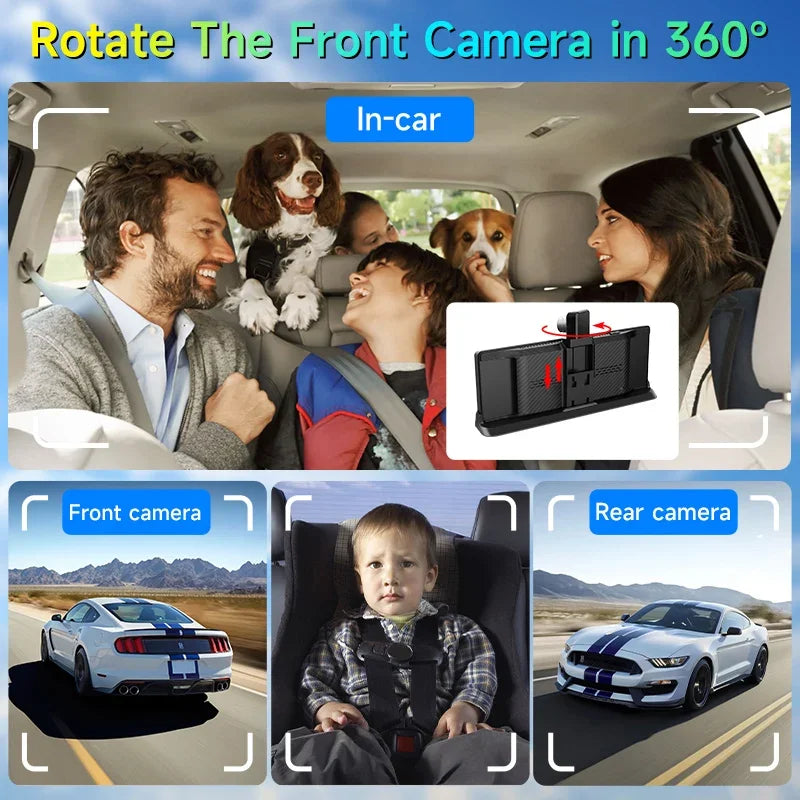 4K dash cam, 10.26", CarPlay/Android Auto.