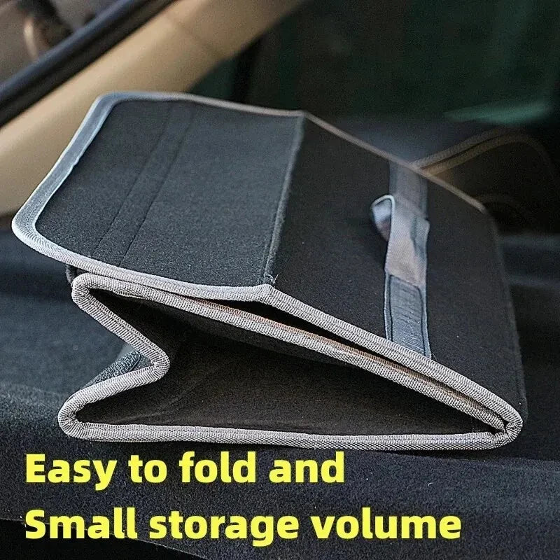 Car Trunk Felt Organizer – large anti-slip boot storage box