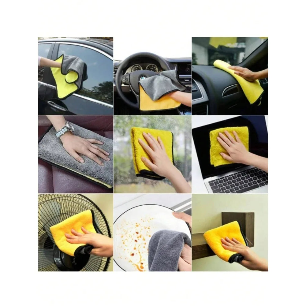 Microfiber Cleaning Towels – soft, quick-dry cloths for car windows & mirrors (30×60 cm)