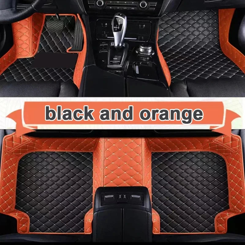 LuxuryRide Honda CR-V Custom Leather Floor Mats – Waterproof All-Weather