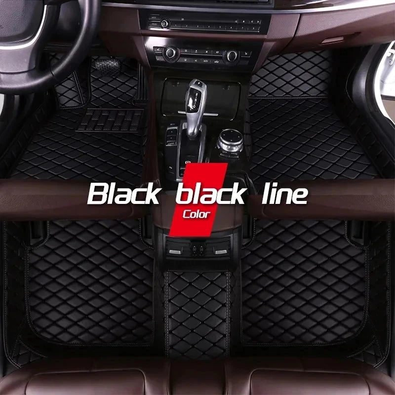 LuxuryRide Honda CR-V Custom Leather Floor Mats – Waterproof All-Weather