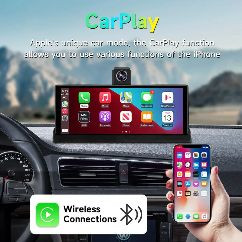 4K dash cam, 10.26", CarPlay/Android Auto.