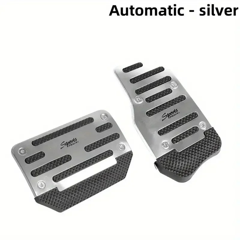 Aluminum Manual Pedal Covers Set