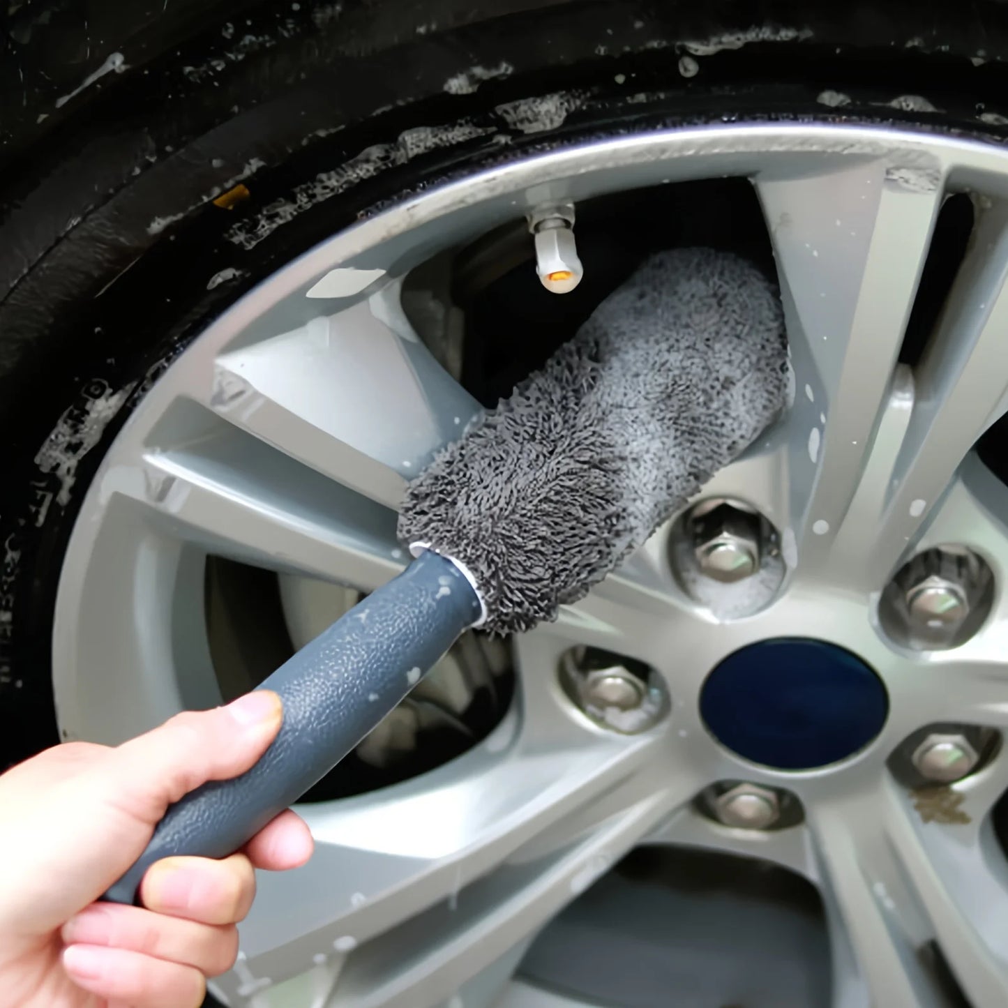 Microfiber Tire Brush