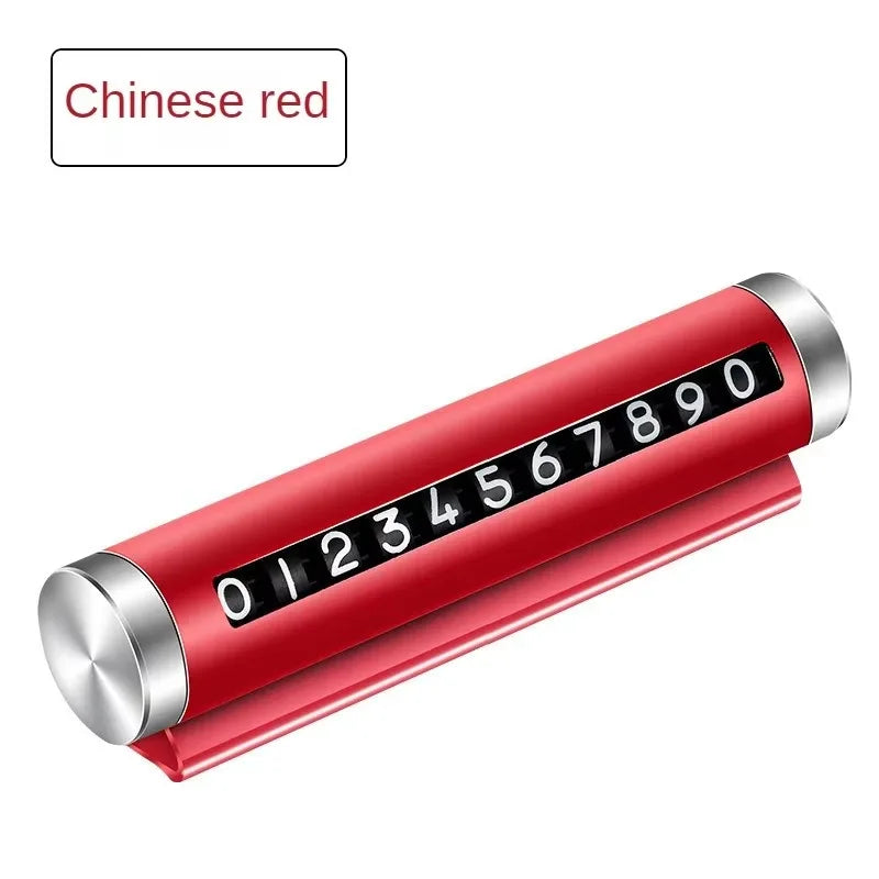 Metal Parking Number Plate