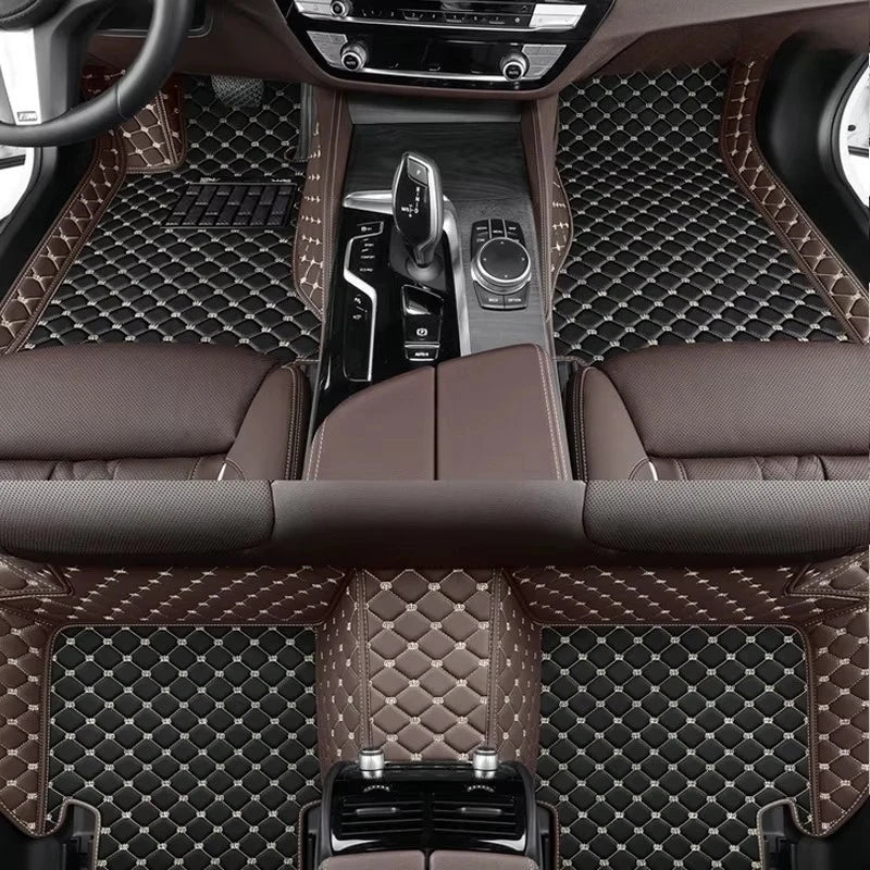 LuxuryRide Honda CR-V Custom Leather Floor Mats – Waterproof All-Weather