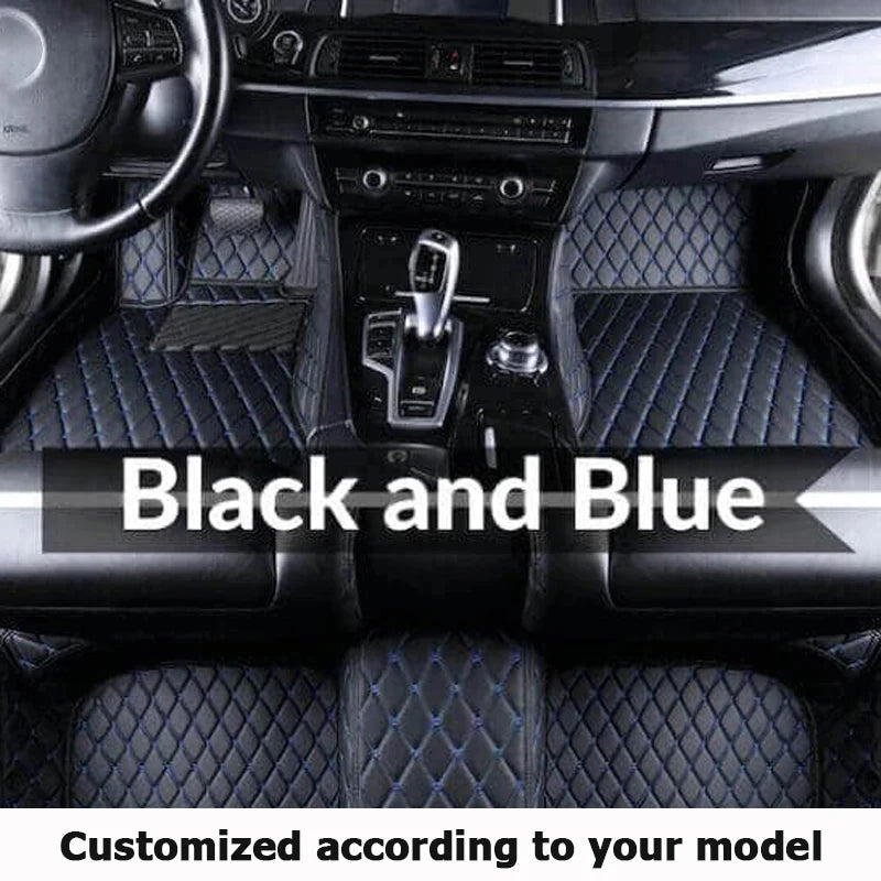LuxuryRide Honda CR-V Custom Leather Floor Mats – Waterproof All-Weather