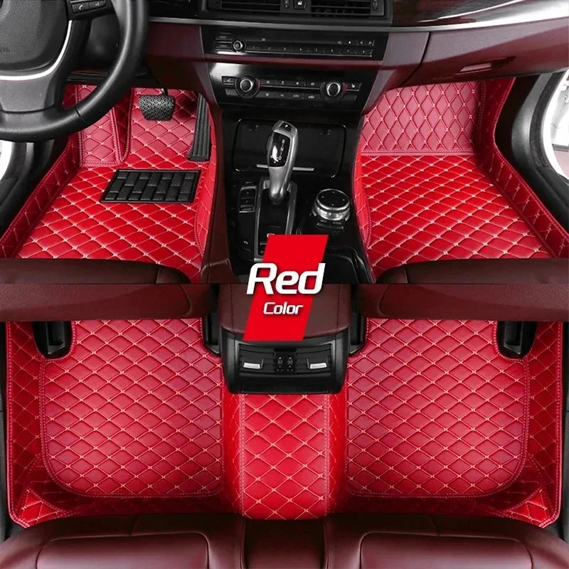 LuxuryRide Honda CR-V Custom Leather Floor Mats – Waterproof All-Weather