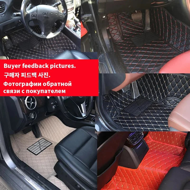 LuxuryRide Honda CR-V Custom Leather Floor Mats – Waterproof All-Weather