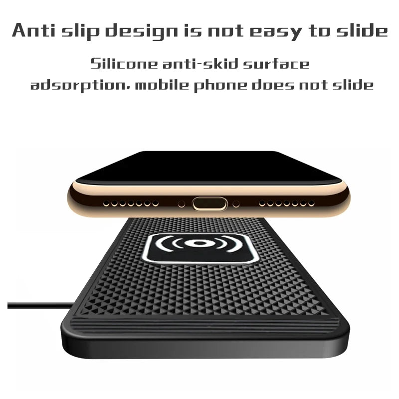 15W Wireless Car Charger Pad
