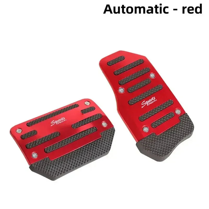 Aluminum Manual Pedal Covers Set
