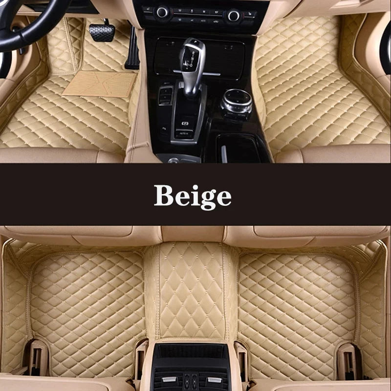 LuxuryRide Honda CR-V Custom Leather Floor Mats – Waterproof All-Weather