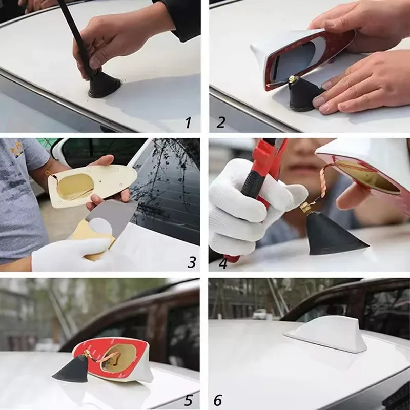 Shark Fin Antenna – better signal & sleek design