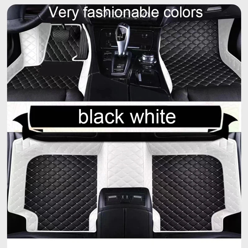 LuxuryRide Honda CR-V Custom Leather Floor Mats – Waterproof All-Weather