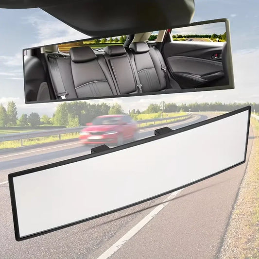 Universal Anti glare Wide Angle Convex Rearview Mirror Car Interior Rear View Baby Child Seat Watch Blue Sun Visor Goggle Safety