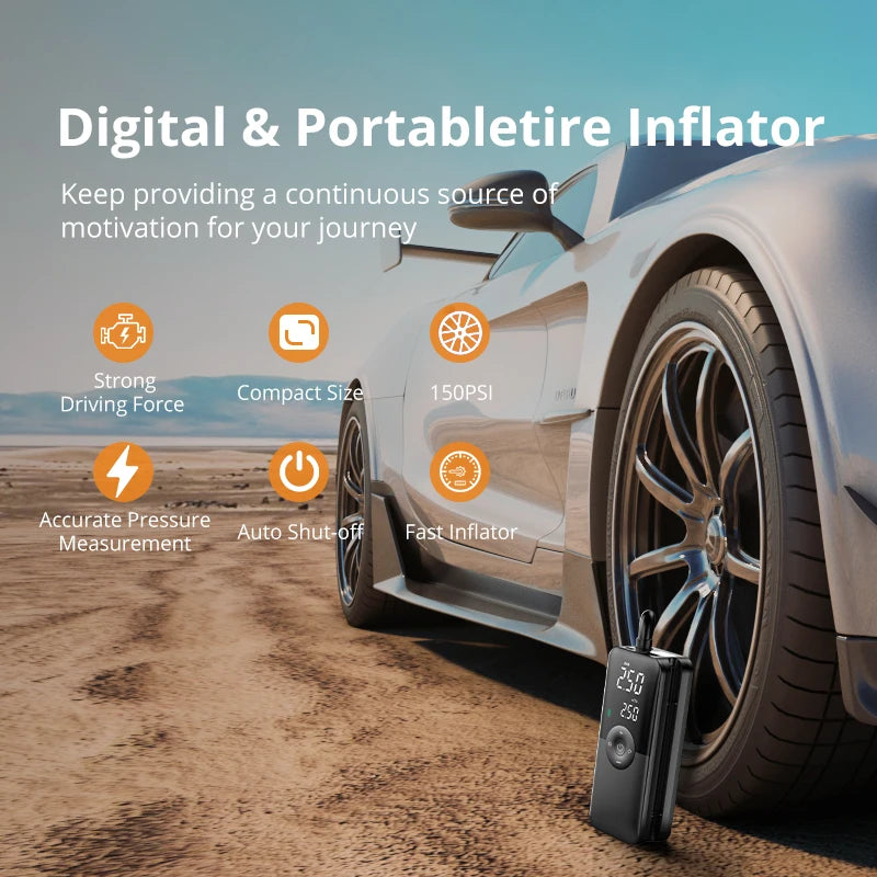 Carsun portabel airpump