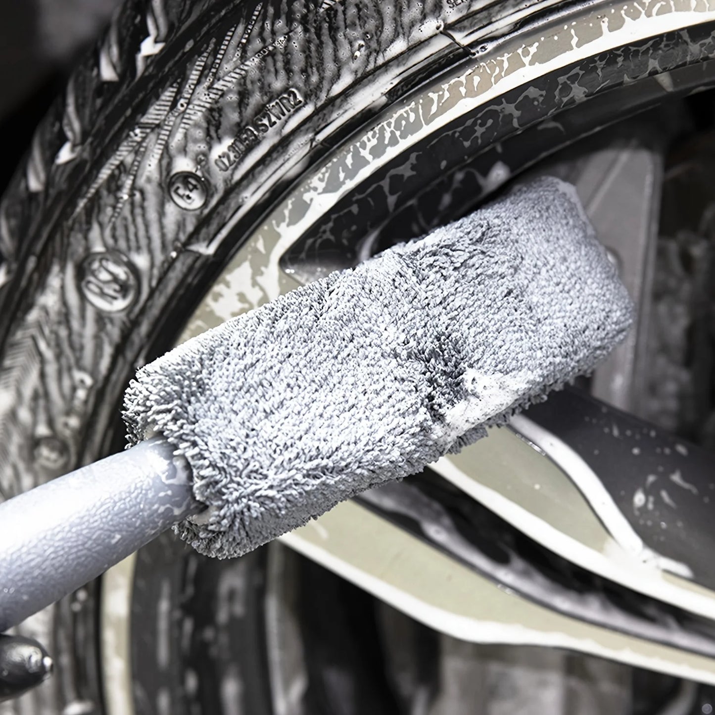 Microfiber Tire Brush