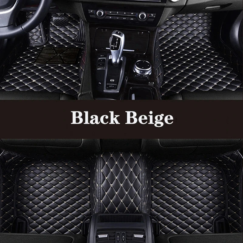 LuxuryRide Honda CR-V Custom Leather Floor Mats – Waterproof All-Weather