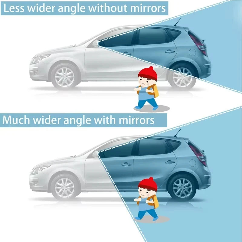 Adjustable Wide-Angle Blind Spot Mirror