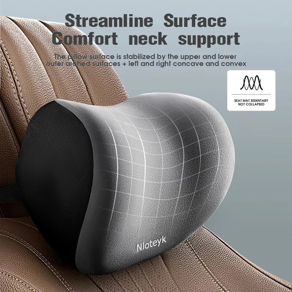 Car Neck Pillow – breathable memory foam support