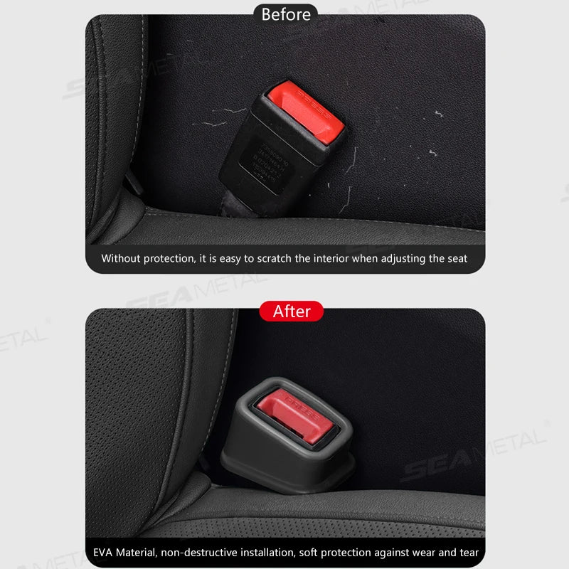 BLALION 2PCS Seat Belt Slot Fixer