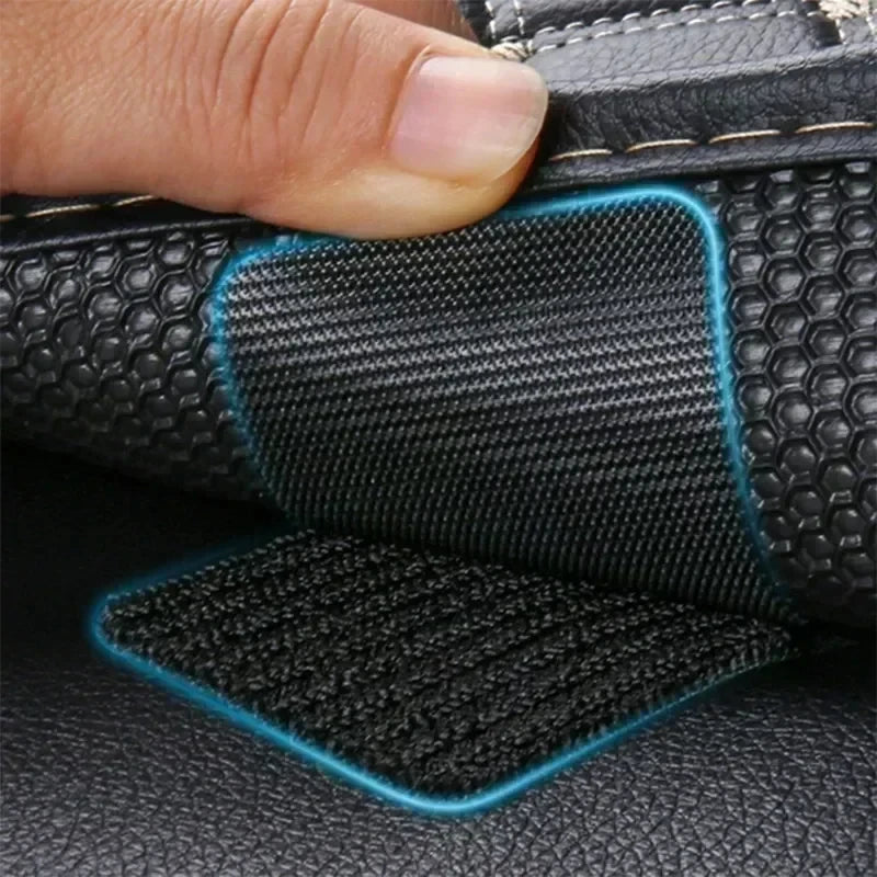 Double-sided anti-slip carpet stickers.