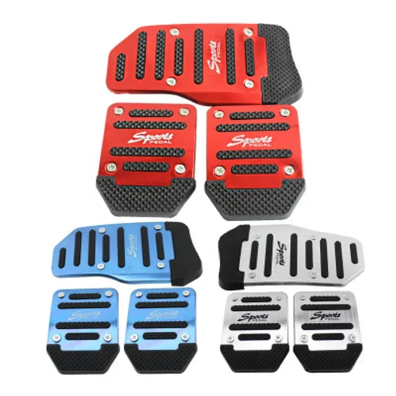 Aluminum Manual Pedal Covers Set