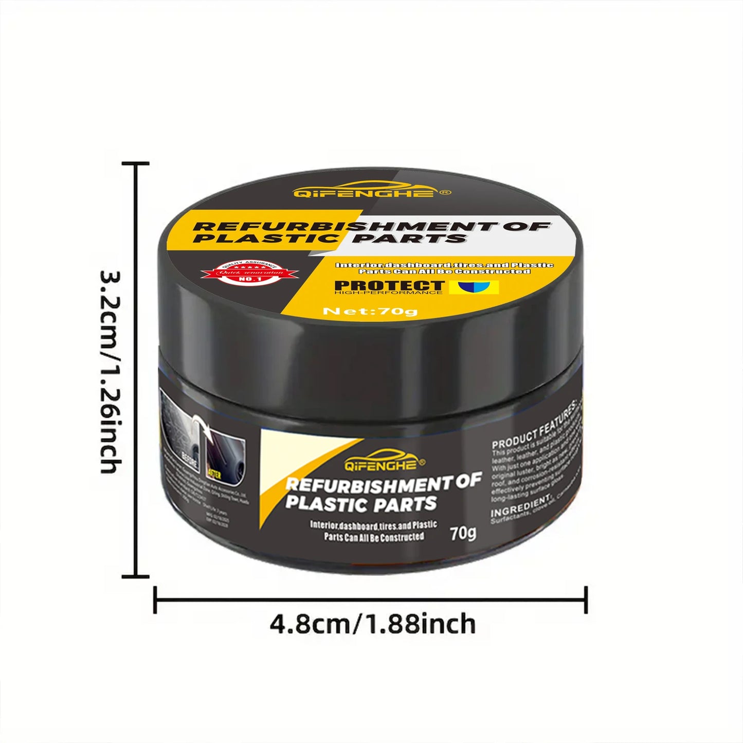Plastic Repair & Polish Cream