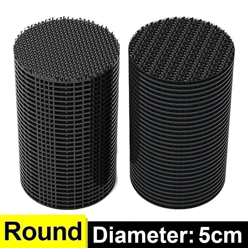 Double-sided anti-slip carpet stickers.