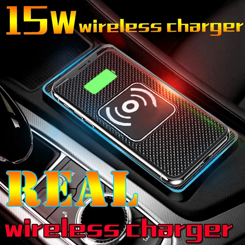 15W Wireless Car Charger Pad