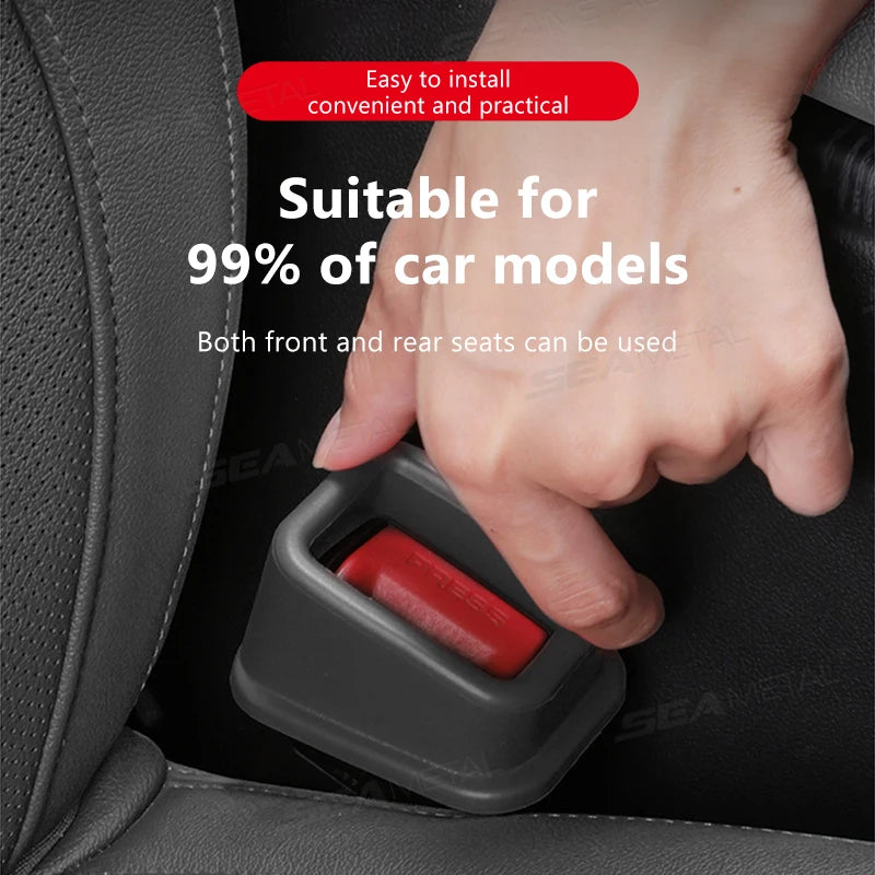 BLALION 2PCS Seat Belt Slot Fixer
