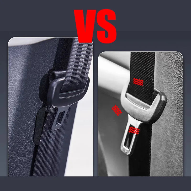 Suede Magnetic Seat Belt Clip